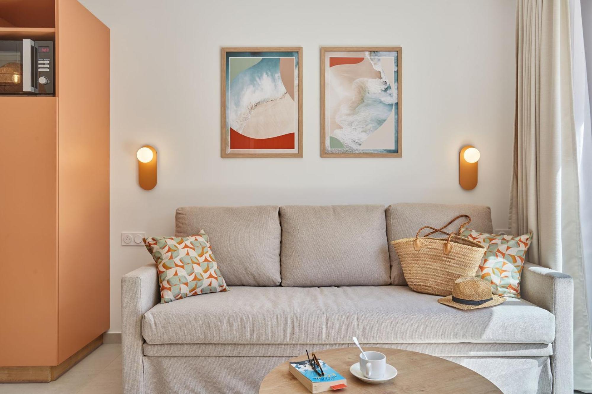 Apartment mit 2 Schlafzimmern und Meerblick